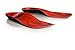 Sole Unisex Softec Regular Insole,Red/Grey,Men's 11.5-12 M/Women's 13.5-14 M