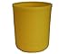 Silicone Sleeve for Mason Jars (Regular Mouth Half Pint, Lemon Yellow)