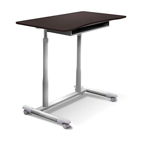 Rye Studio Ergo Sit - Stand Height Adjustable Standing Desk White Wood Finish, Steel Finish - Thumbnail 2