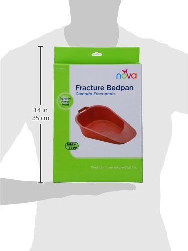 NOVA Medical Products  Fracture Bed Pan, Pink