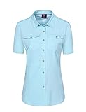 Little Donkey Andy Women’s Stretch Quick Dry UPF50+ Short Sleeve Shirt for Hiking, Travel, Camping