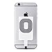 Stress Free Key Wireless Charging Adapter for iPhone - Receiver Works with Apple iPhone 7/7+ / 6s / 6s+ / 6/6+/ 5/ 5s /5c - Small, Discreet, Works with a Thin Case (Works with Any Charging Pad)