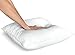 Utopia Bedding Microfiber Square Pillow (Standard 18x18, WHITE), 2 Pack