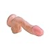 Pipedream King Cock Plus Dual Density Cock with Balls, Flesh, 6.5 Inch, 14.1 Ounce