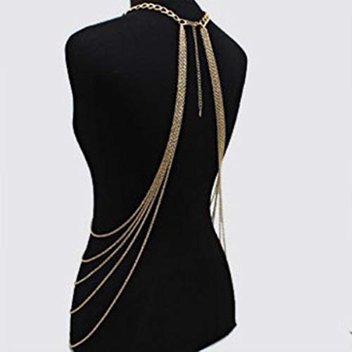 Tgirls Fashion Bikini Belly Chain Sexy Gold Body Jewelry for Women and Girls - Thumbnail 3