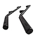 Opar Rear Black Hard Mount Solid Steel Grab Handle for 2007 - 2016 Jeep Wrangler JK 4 Doors - Pair (Black)