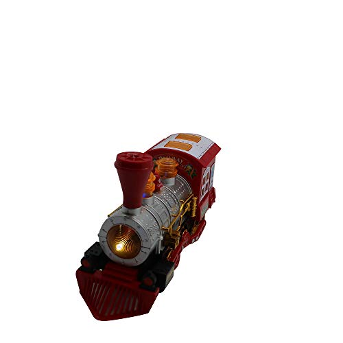 image for Forest & Twelfth Kids Bubble Blowing Toy Train, Bump & Go Steam Engine
