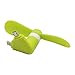 Lxstore 2 in 1 Mini USB Fan for iPhone/iPad and Android with intelligent touch switch