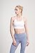 Women's Double Lined T-Back Wirefree Yoga Sports Bra