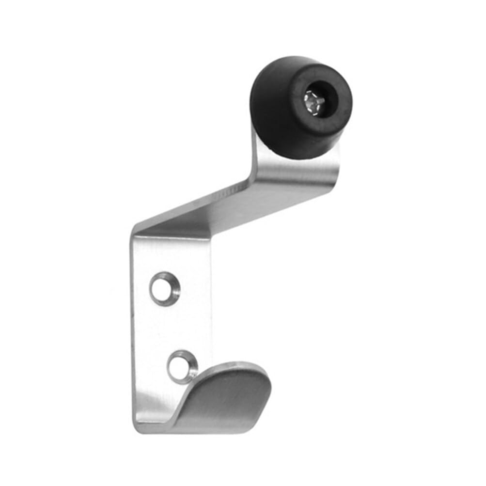 Garneck Coat Hook Door Top Door Stop Robe Hanger Door Stopper Hook Door Stopper Stop Bumper Wall Protector Shower Towel Hook Scarf Bag Hook Door Hook Backpack Lock The Door Stainless Steel