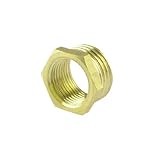 eDealMax laiton 1/2 PT mâle à 3/8 PT filetage