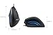 Perixx PERIMICE-508, Wired Programmable Vertical Ergonomic Mouse - 1000/1600 dpi - 5 Programmable Button - Natural Ergonomic Vertical Right handed Design,Black