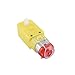 DIYmall DC Motor 3-6V Uniaxial DC Geared TT Magnetic Gearbox with Tire Wheel 2pcs