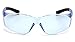 Pyramex Mini Ztek Safety Eyewear, Infinity Blue Lens With Infinity Blue Frame