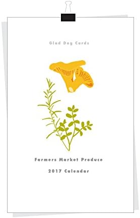 2017 Wall Calendar Farmers Market Produce