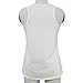 kaifongfu Women Tank Tops Vest, Summer Cool Loose Sleeveless Casual Tank T-Shirt (M, White)