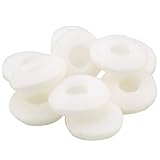 Freedi 100Pcs Sponge Earbuds Covers Soft Foam Headphone Cap Ear Pads Replacement White