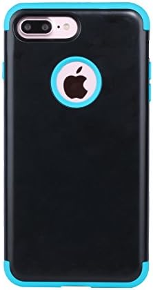 iPhone 7 Plus Case, Jeccy 3in1 Premium Bumper Slim Shockproof High Impact Heavy Duty Armor Defender Corner Protection Case, Combo Hard PC+Soft Silicone Covers for Apple iPhone 7 Plus