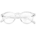 IFHTech Blue Light Blocking Glasses,Vintage Nails Round Minimize Digital Headache Anti Eyestrain (Transparent)