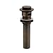 Lightinthebox Pop up Drain with Overflow Antique Inspired Brass Bathroom Basin Drain Bronze Kitchen Sink Drain Cheap Discount Lavatory Plumbing Fixtures Roman Tub Faucet Drains Sink Strainer Emitter Repair Stopper Parts