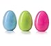 Prextex Jumbo Surprise Easter Eggs Filled with Clay Dough and 3D Dinosaur Toys Shapes Fun Dough Eggs