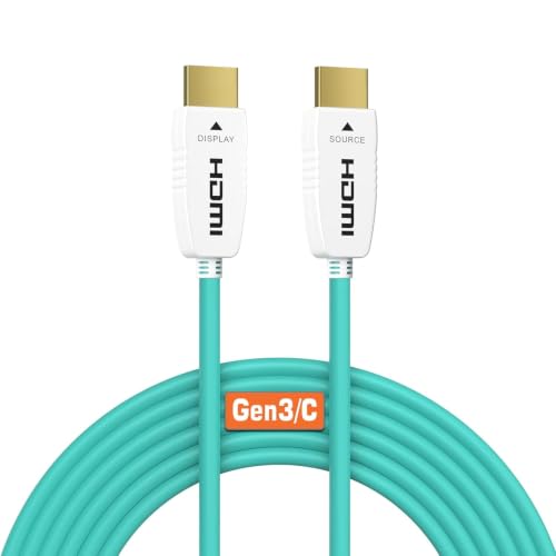 RUIPRO 8K HDMI 2.1 Glasfaserkabel 48 Gbit/s, 8K60, 4K120, HDR, eARC, 25 m
