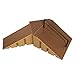 Tech Deck 20075297  - Build-A-Park - Flat Ramp Grind Rail (Brown) Customize Your Park By Building It Your Way!, Multi