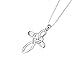 YFN Celtic Knot Cross Necklace Sterling Silver Infinity Love Heart Pendant Necklace