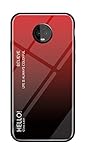 DAMONDY Moto G6 Case, Glitter Gradient Shockproof