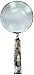 STORE INDYA Handheld Magnifier with Handcrafted Sturdy Resin Handle