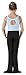 Bloch Girl's V-Front Comfort Durable Jazz Pants