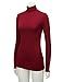 Regna X Women's Long Sleeve Lightweight Turtleneck Top Pullover Sweater (S-3X, We Have Plus Sizes)