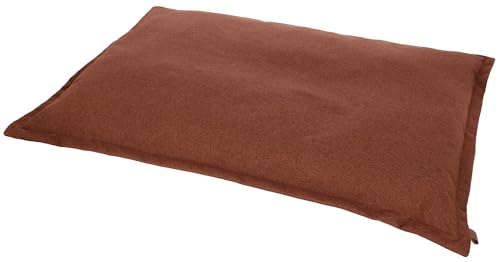 Kerbl Pet Sacco di Coccole Oliver, Lettino per Cani di Alta qualità, Robusto, Resistente alle Abrasioni, Rivestimento Lavabile, Posto Confortevole per sdraiarsi, Marrone, 120 x 80 x 18 cm