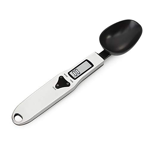 Upgraded 500g0.1g kitchen scales grams,Digital Spoon Scale by Puyujin with 3 Detachable Weighing Spoon suit for Portioning Tea, Flour, Spices, Medicine - Shipped From USA (Multicolor) - Thumbnail 5