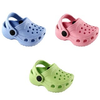 Luvable Friends Baby EVA Clogs,12 - 18 Months,Green