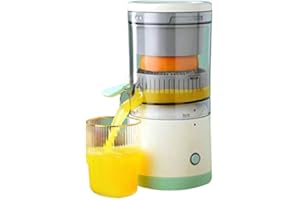 Electric Juicer Machine, Portable Automatic Juicer Extractor for Citrus Oranges Fruits, Suitable for Small Volume Fruits