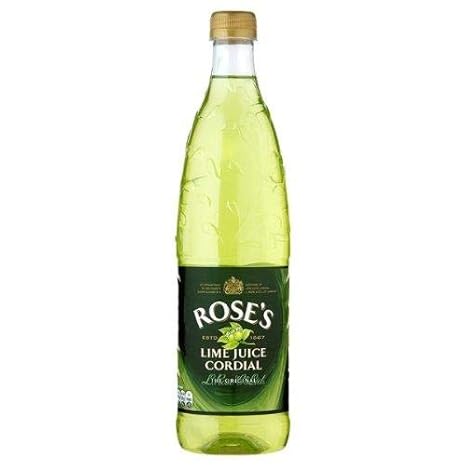 Rose Lime Juice Cordial 1 X 1 Liter Amazon De Lebensmittel Getranke