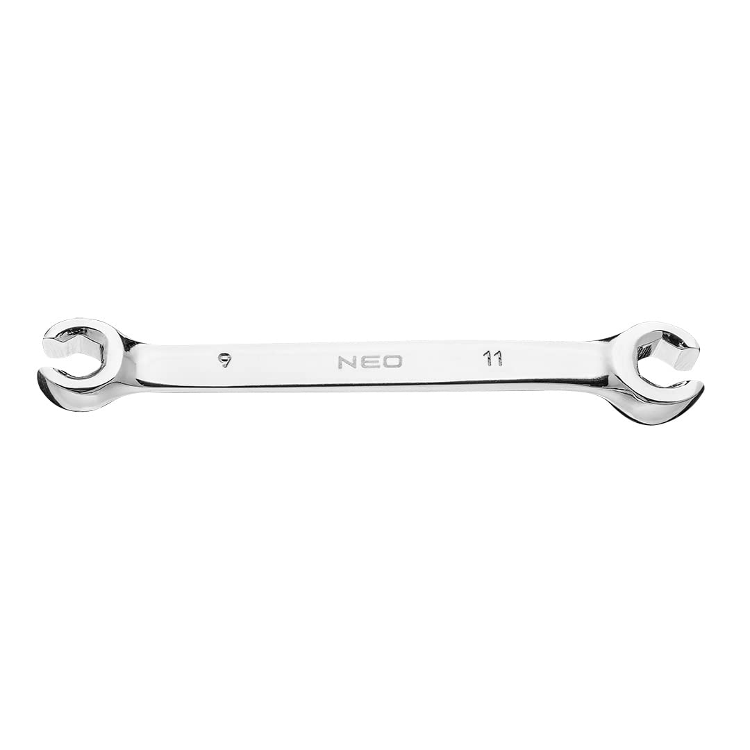 Neo Tools 09-143 Open Star Wrench, 9x11 mm