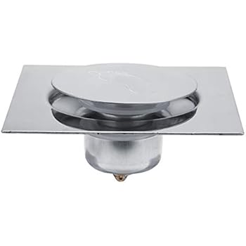 Drenaje de Piso de Acero Inoxidable Forma Cuadrada Baño Anti-Olor Plato