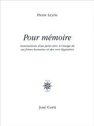 Pour mémoire