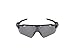 Oakley Men's OO9208 Radar EV Path Rectangular Sunglasses, Matte Black/Black Iridium, 38 mm