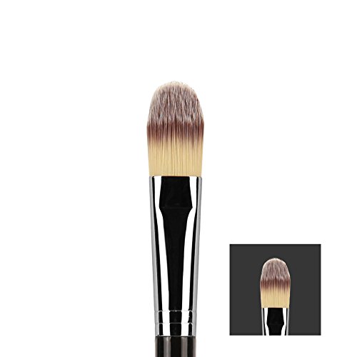 Bdellium Tools Maestro Series Foundation Brush, Black, Small