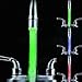 Bluecell 2pcs Silver Color Temperature Controlled Color Changing LED Light Faucet For Bathroom/Kitchen