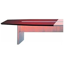 Mayline CMT72STMAH Corsica Conference Series 6' Starter Modular Table Top Mahogany, Mahogany