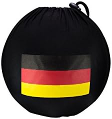 FutSkins Soccer Ball Carrying Bag Spandex/Polyester, Germany Flag Version