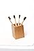 Bamboo Toothbrushes Charcoal Eco Friendly Biodegradable Natural Wooden Toothbrush - 4 Pack - Soft Medium Bristles Organic, Premium Sensitive & Teeth Whitening, Compostable Sustainable Vegan BPA Free