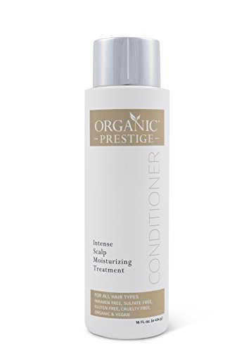 UPC 603404817177, Luxury Conditioner (16 oz) Salon Quality, Natural, Organic, Dandruff, Moisturizing, Psoriasis Dermatitis, Hair Loss, Detangler, Split Ends, Itchy Scalp, Sulfate Free, Paraben Free by Organic Prestige