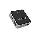 HooToo Wireless Travel Router, USB Port Media Streaming, Bridge Mode & Router Mode (Not a Hotspot), TripMate Nano