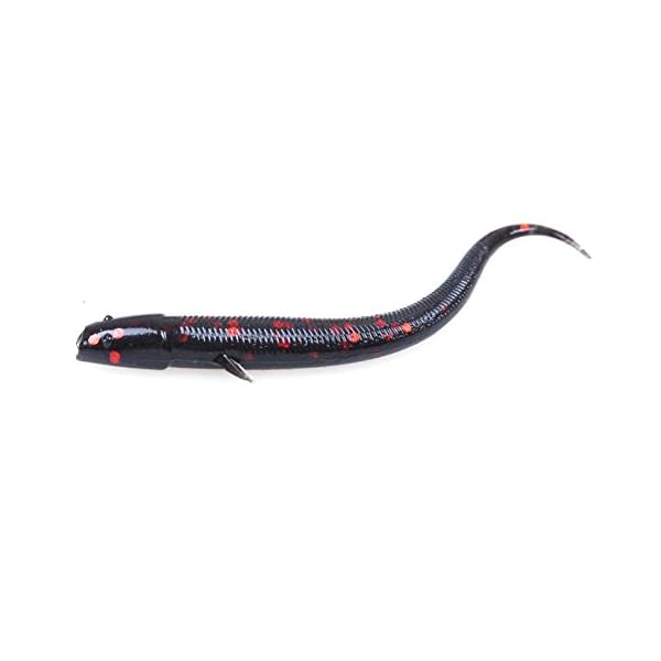 SALE-Yoshikawa-Bait-Wiggle-Worm-Soft-Plastic-Fishing-Lure-Drop-Shot-Spring-Bass-Lures-Perch-3-Watermelon