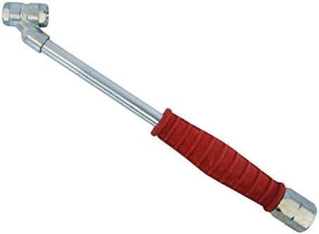 Twin-Angle Air Chuck - Dual Head Open